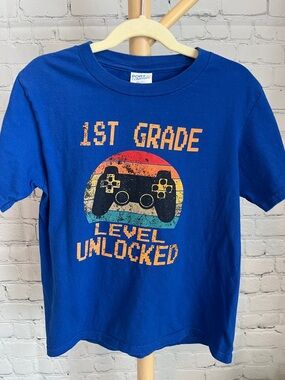 ⭐️⭐️ PICK 5 / $20  1st Grade Level Unlocked Shirt